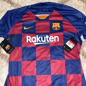 Womens Futbol Soccer Barcelona Jersey